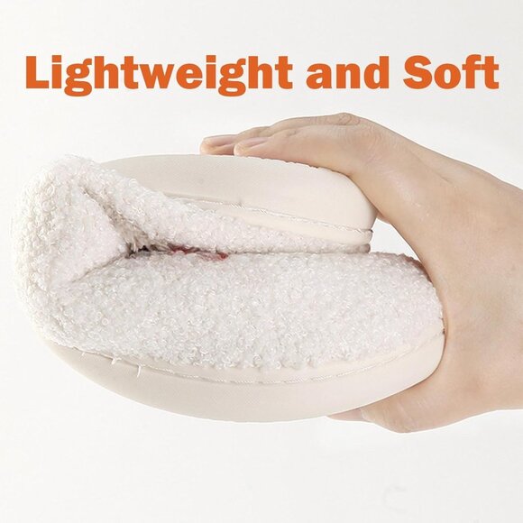 Cozy Halloween Pumpkin Slippers for Women & Men - Plush Memory Foam Comfort - Picture 6 of 7